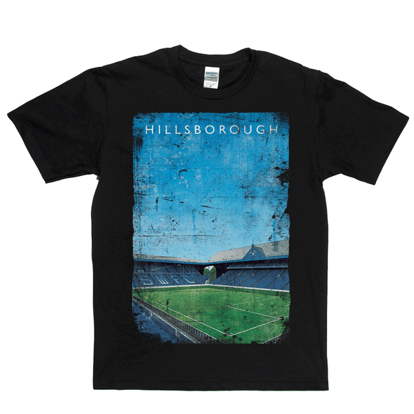 Hillsborough Kop South Stand Ground Poster Regular T-Shirt