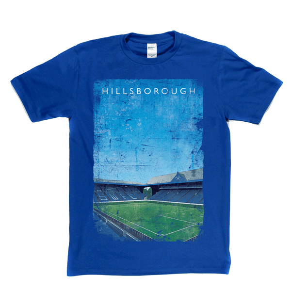 Hillsborough Kop South Stand Ground Poster Regular T-Shirt