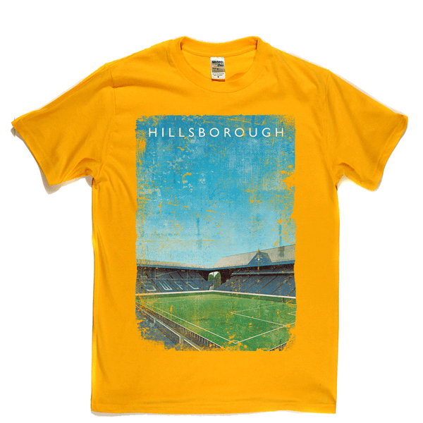 Hillsborough Kop South Stand Ground Poster Regular T-Shirt