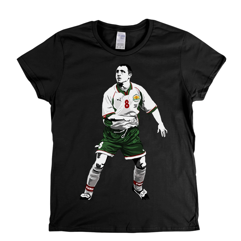 Hristo Stoichkov Womens T-Shirt