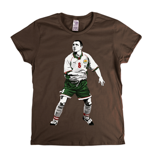 Hristo Stoichkov Womens T-Shirt