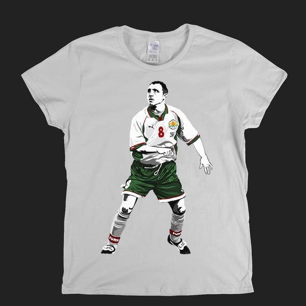 Hristo Stoichkov Womens T-Shirt