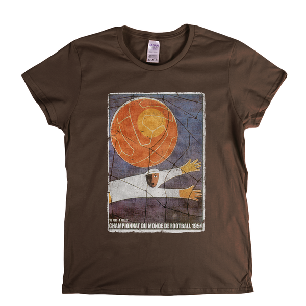 World Cup 1954 Poster Womens T-Shirt