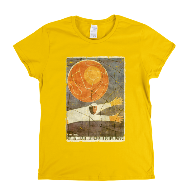 World Cup 1954 Poster Womens T-Shirt