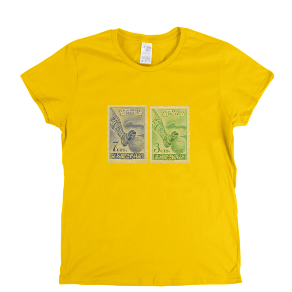 Iv Campeonato Mundial De Futbol Womens T-Shirt