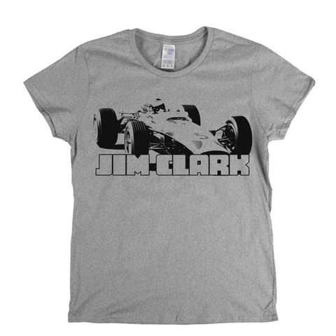 Jim Clark F1 Womens T-Shirt