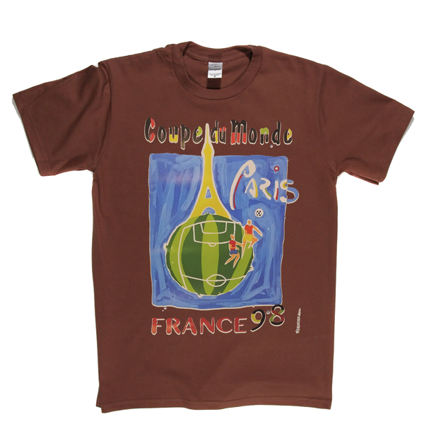 France 98 World Cup Poster T-Shirt
