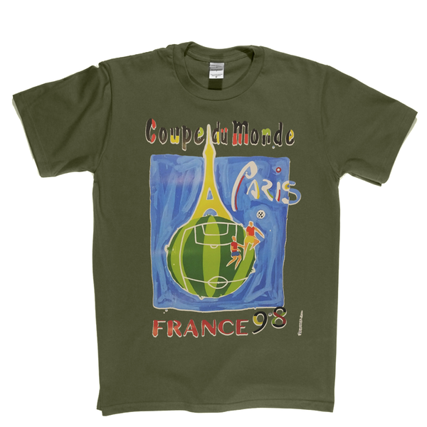 France 98 World Cup Poster T-Shirt