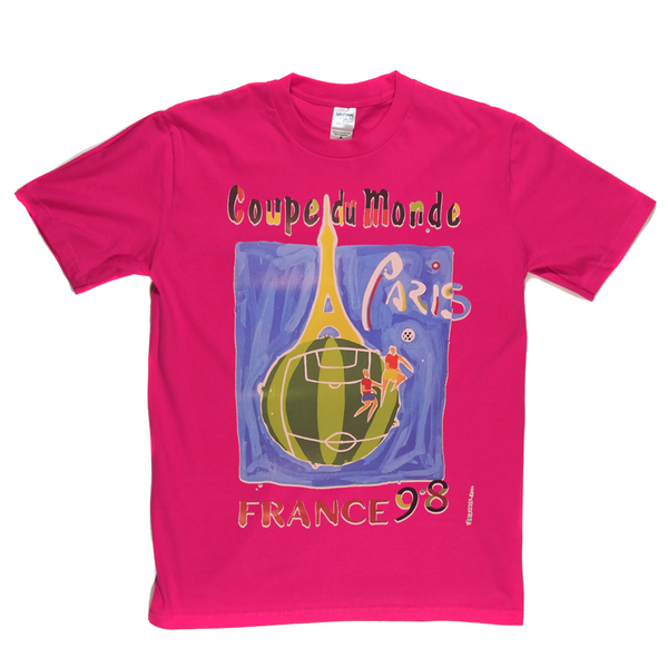 France 98 World Cup Poster T-Shirt