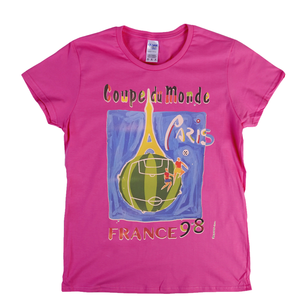 France 98 World Cup Poster Womens T-Shirt