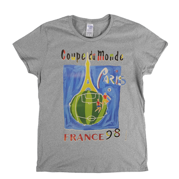 France 98 World Cup Poster Womens T-Shirt