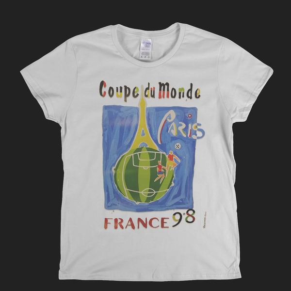 France 98 World Cup Poster Womens T-Shirt