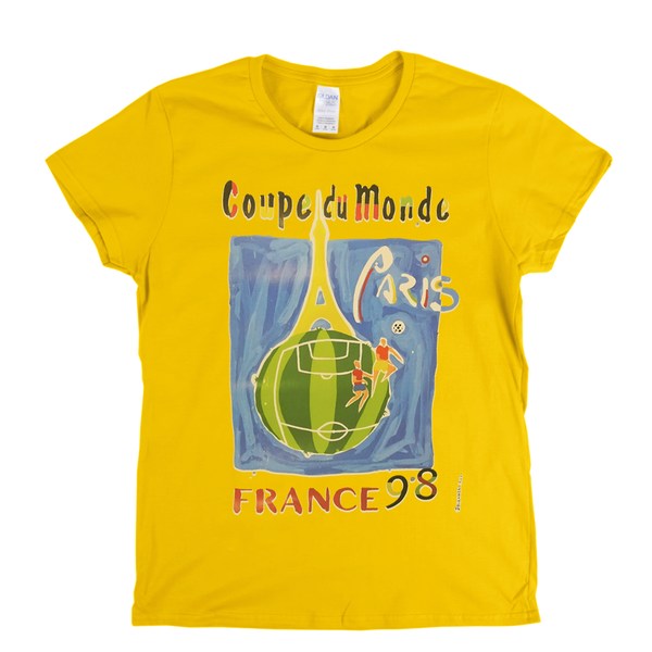 France 98 World Cup Poster Womens T-Shirt