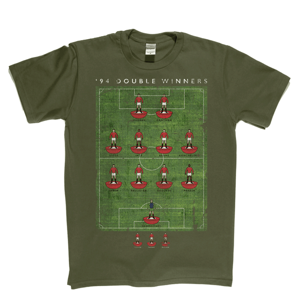 Man United 94 Double Winners Regular T-Shirt