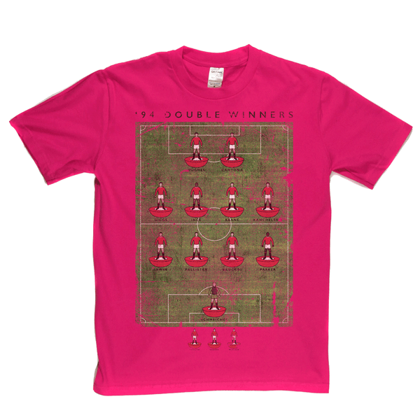 Man United 94 Double Winners Regular T-Shirt