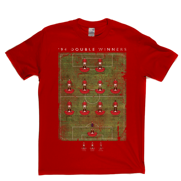 Man United 94 Double Winners Regular T-Shirt