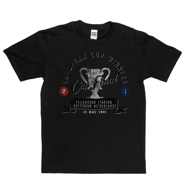 European Cup Winners Final 1991 Regular T-Shirt