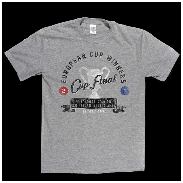 European Cup Winners Final 1991 Regular T-Shirt