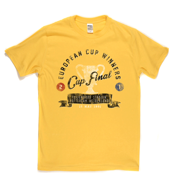 European Cup Winners Final 1991 Regular T-Shirt