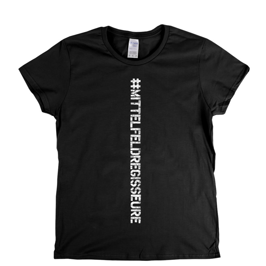 #Mittelfeldregisseure Spraypaint Womens T-Shirt
