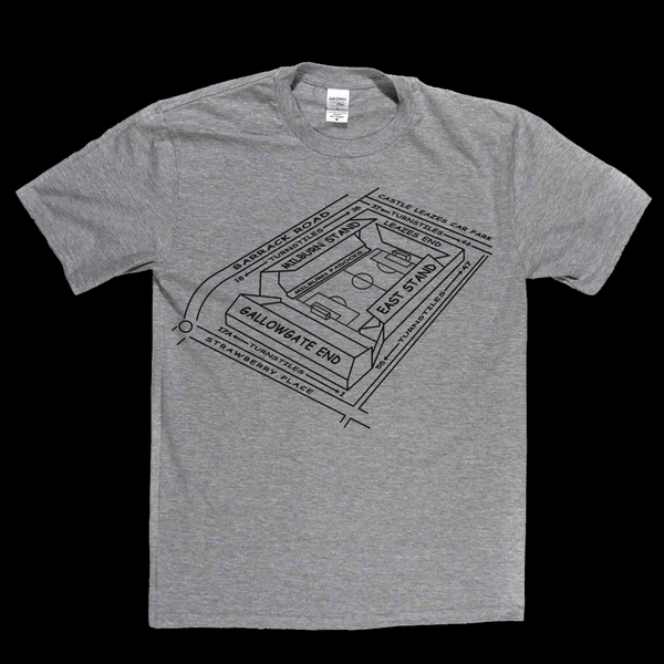 NUFC Ground Map Regular T-Shirt