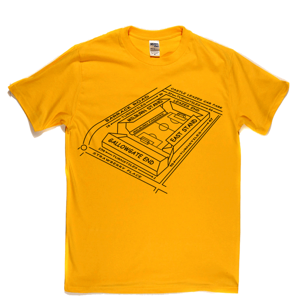 NUFC Ground Map Regular T-Shirt