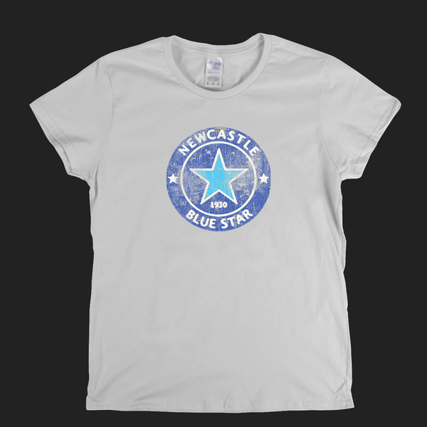 Newcastle Blue Star Womens T-Shirt