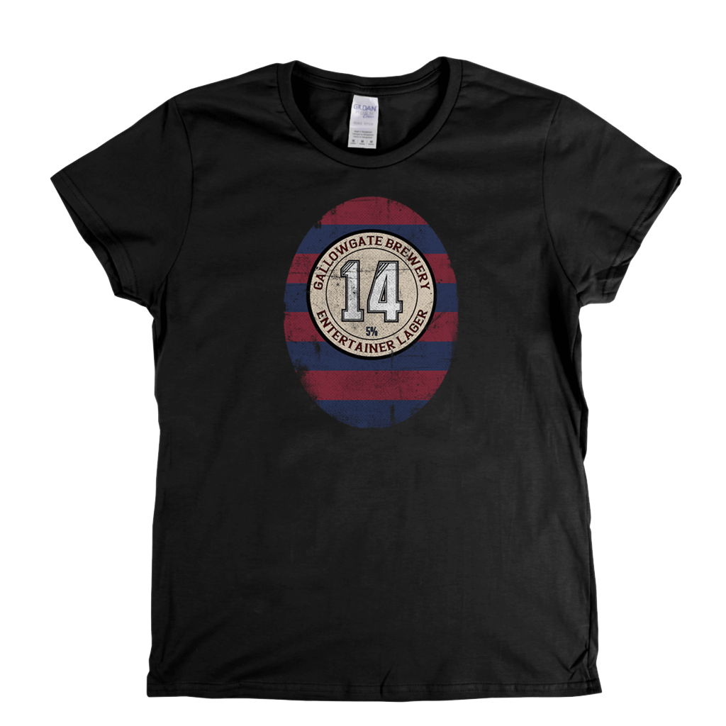 Newcastle Ginola Beer Label Womens T-Shirt