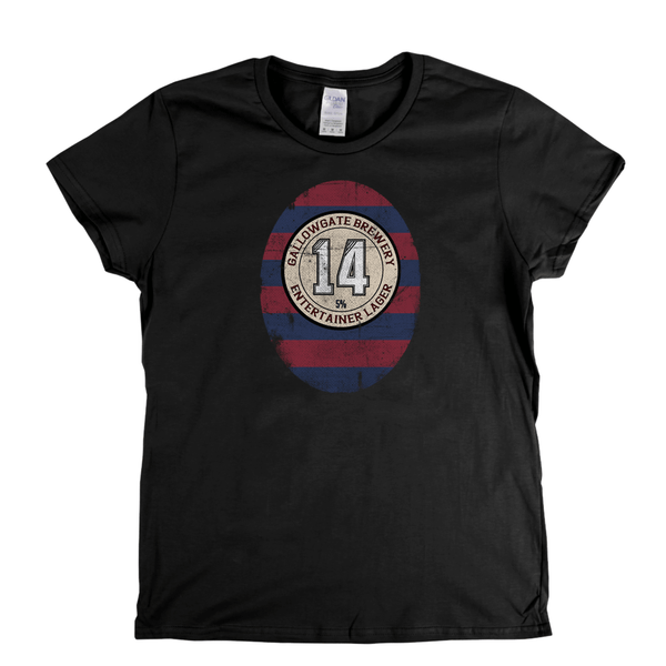 Newcastle Ginola Beer Label Womens T-Shirt