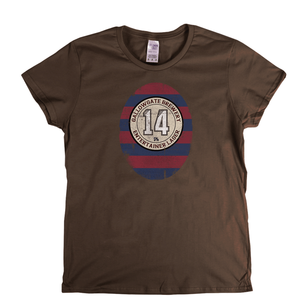 Newcastle Ginola Beer Label Womens T-Shirt