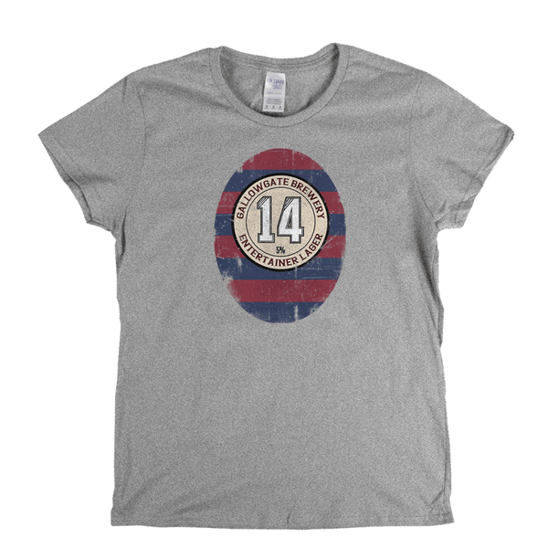 Newcastle Ginola Beer Label Womens T-Shirt