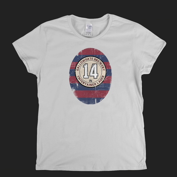 Newcastle Ginola Beer Label Womens T-Shirt