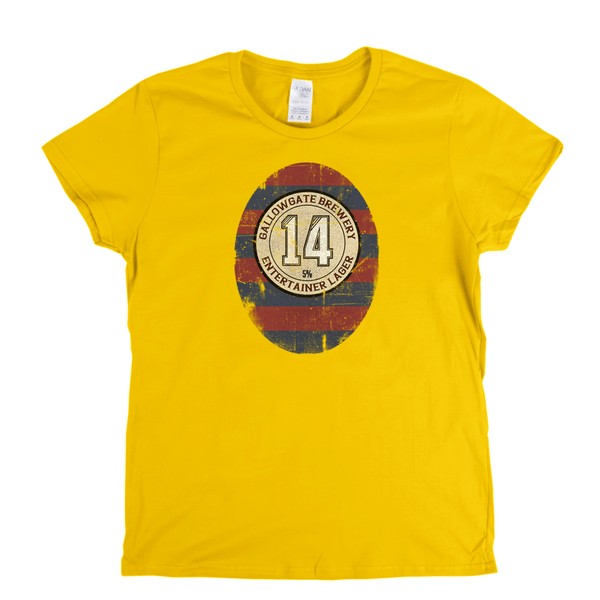 Newcastle Ginola Beer Label Womens T-Shirt