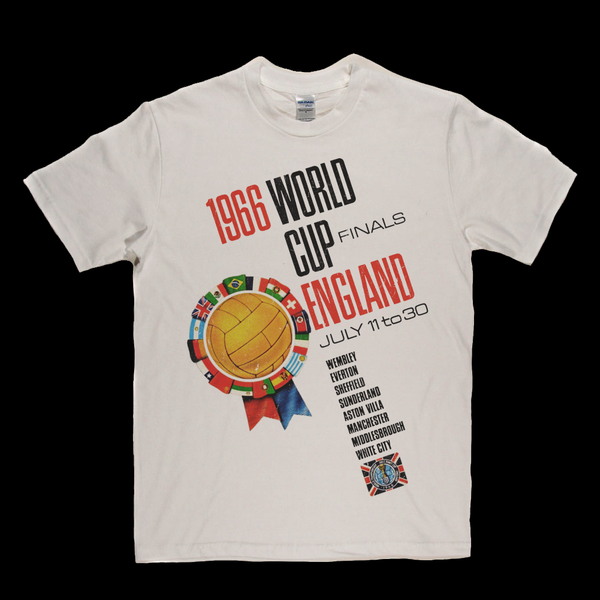 1966 World Cup England Flags Poster T-Shirt