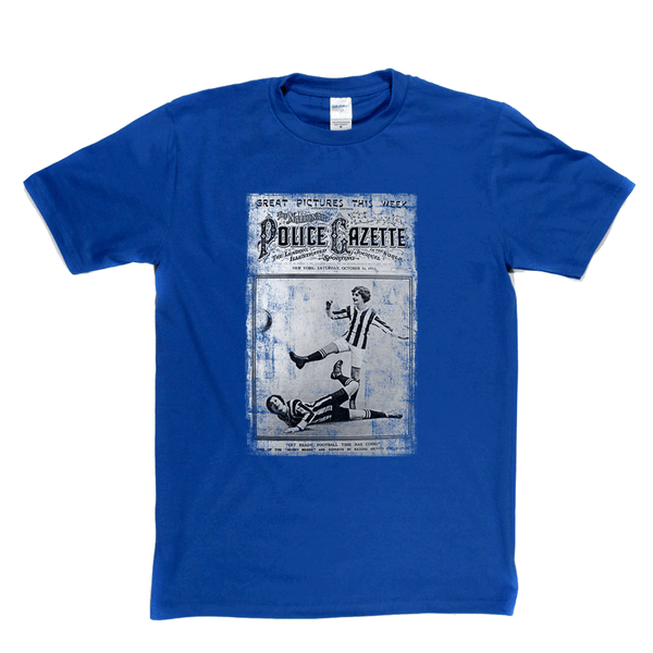 Police Gazette Football 1915 Regular T-Shirt