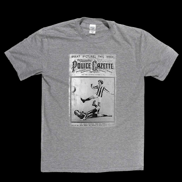 Police Gazette Football 1915 Regular T-Shirt