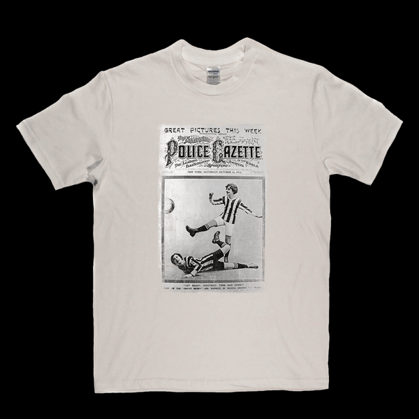 Police Gazette Football 1915 Regular T-Shirt