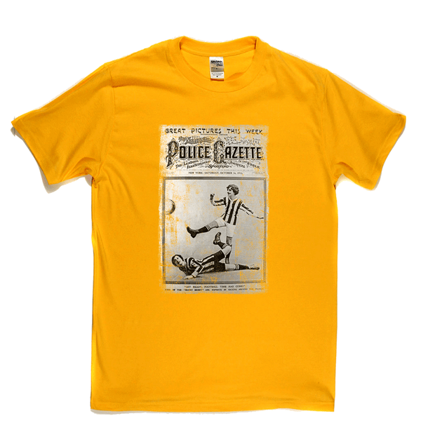 Police Gazette Football 1915 Regular T-Shirt