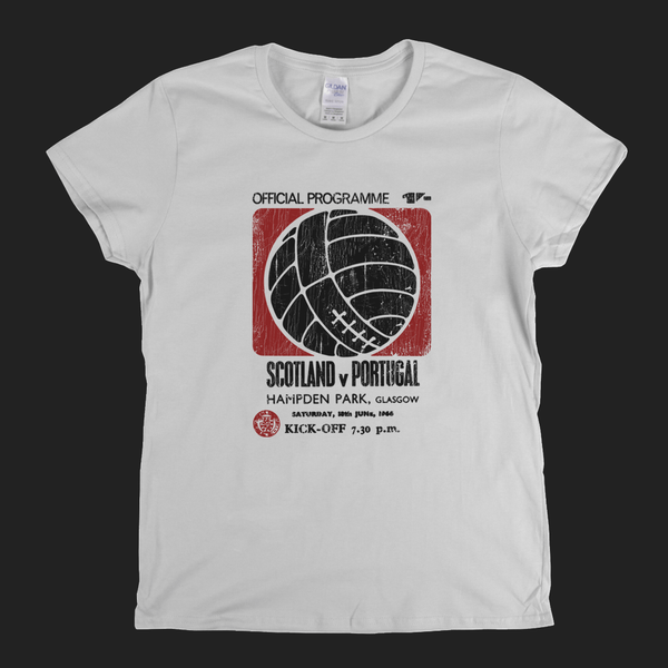 Portugal V Scotland Womens T-Shirt