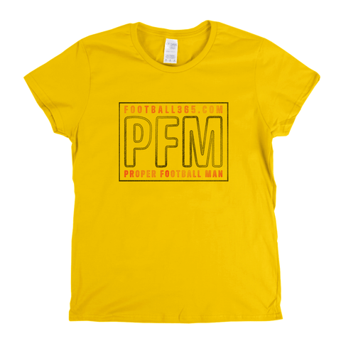 Proper Football Man Womens T-Shirt