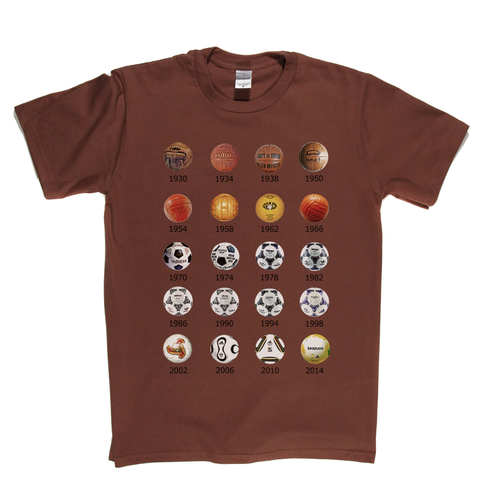 Footballs Through The Ages T-Shirt