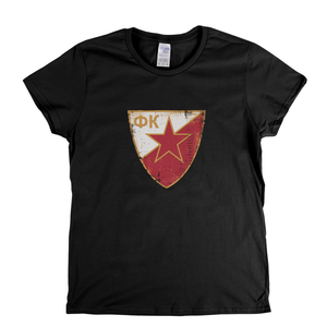 Red Star Belgrade Badge Womens T-Shirt