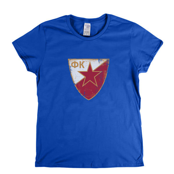 Red Star Belgrade Badge Womens T-Shirt