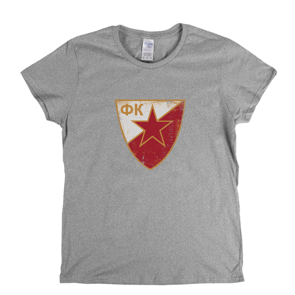 Red Star Belgrade Badge Womens T-Shirt