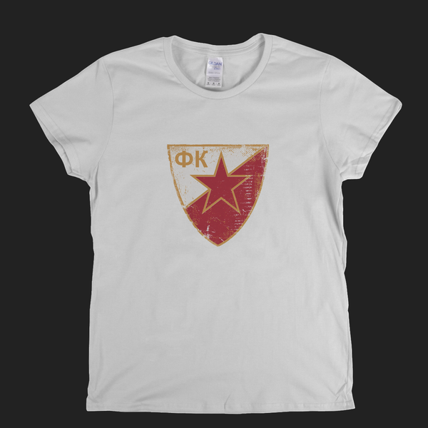 Red Star Belgrade Badge Womens T-Shirt
