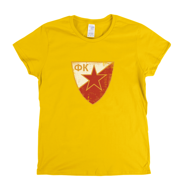 Red Star Belgrade Badge Womens T-Shirt
