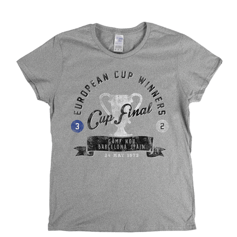 Rangers European Cup Winners Final 1972 Womens T-Shirt