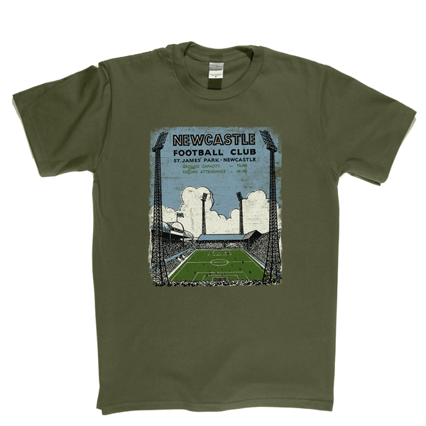 Retro Newcastle Football Club Regular T-Shirt