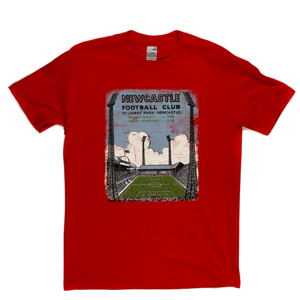 Retro Newcastle Football Club Regular T-Shirt