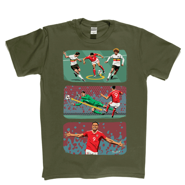 Robson-Kanu Goal Triptych Regular T-Shirt